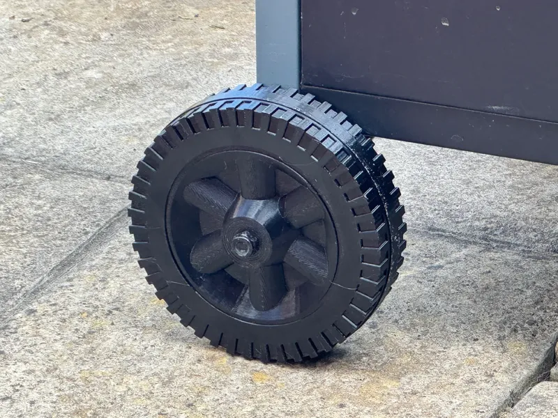 Wheel for grill
