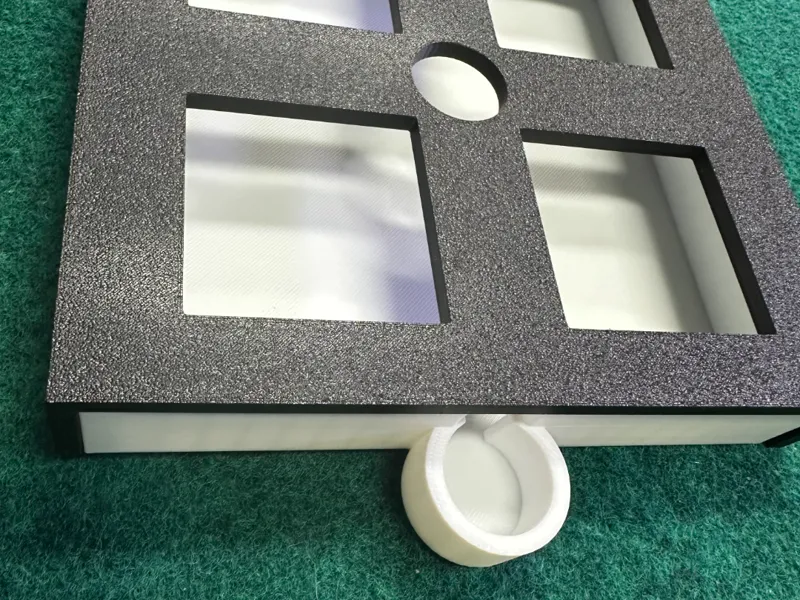 Hugo leachate capture tray. Runoff tray.