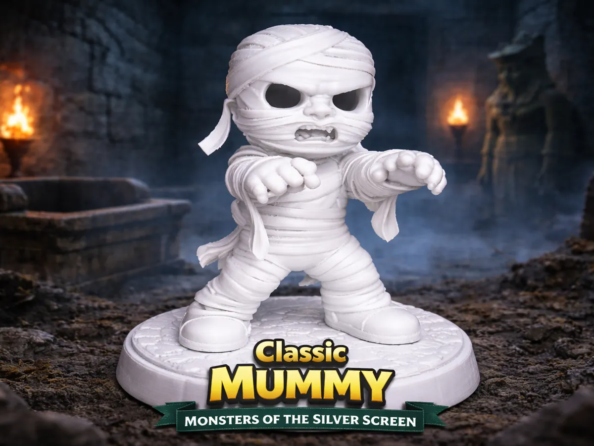 Classic Mummy - Free 3D Print Model - MakerWorld