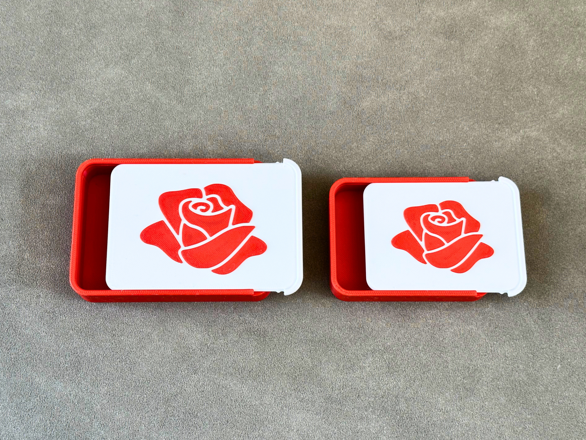Rose Sliding Lid Box Set