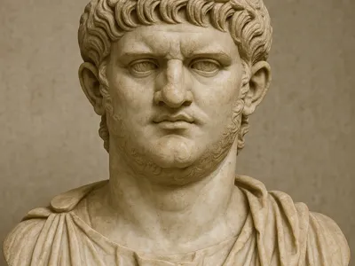 Nero bust