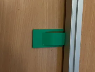 Seguro puerta corrediza, a prueba de niños y gatos