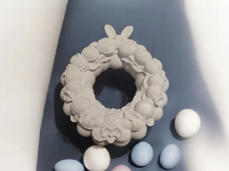 easter ring rosette