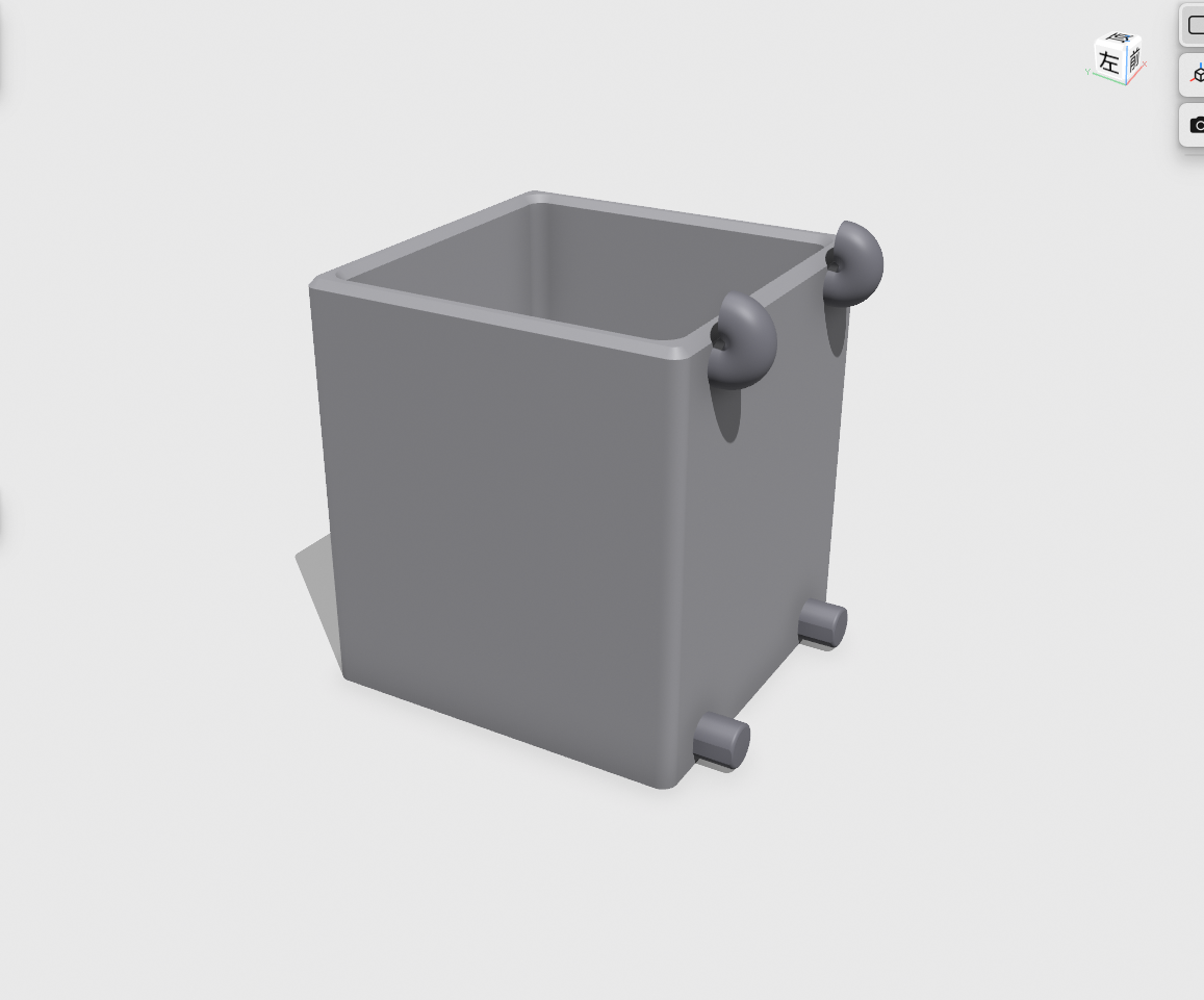 Miniatura 3 do modelo 3D 洞洞板配件，挂钩，平台，螺丝刀存放，钳子存放，一体式