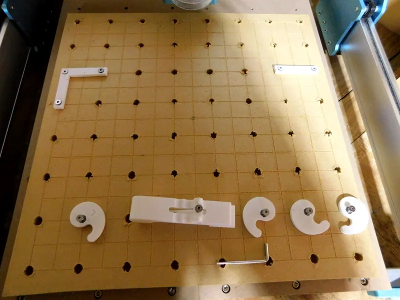 CNC 10mm Doghole Clamp Set 10mm Thickness