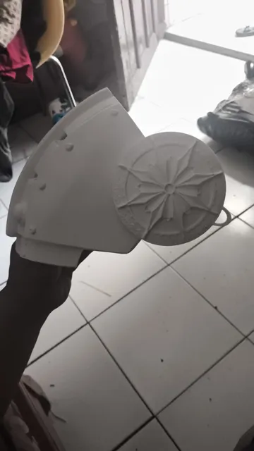 Modelo para impresión 3D: drdoom shoulder — vista de referencia 4