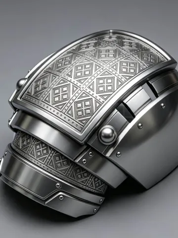 Modelo para impresión 3D: drdoom shoulder — vista de referencia 2