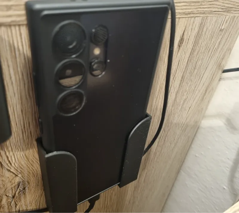 Side-Mount Phone Holder for S24 Ultra / S23 Ultra