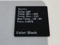 0.2mm layer, 2 walls, 15% infill