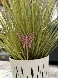 Pique décoratif pour pot de fleurs — photo 1