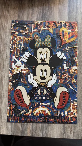 Mickey Mouse Pop Art