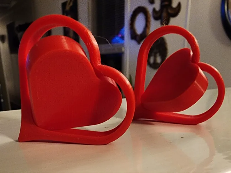 Valentines Day Spinning Heart