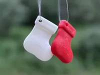 Chaussette de Noël miniature — photo 1