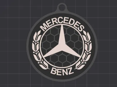 Mercedes keychian V2