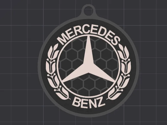 Mercedes keychian V2