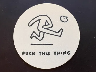 Fck This Thing Coaster