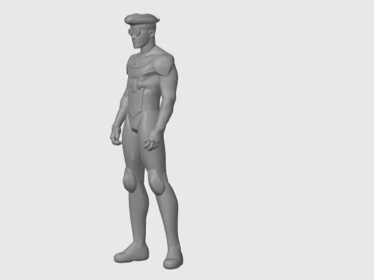 Figurine détaillée Invincible (sans AMS)