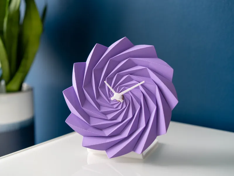 Origami Spiral of Life Clock