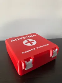 First aid kit (eng + rus) 0.2mm layer, 2 walls, 15% infill