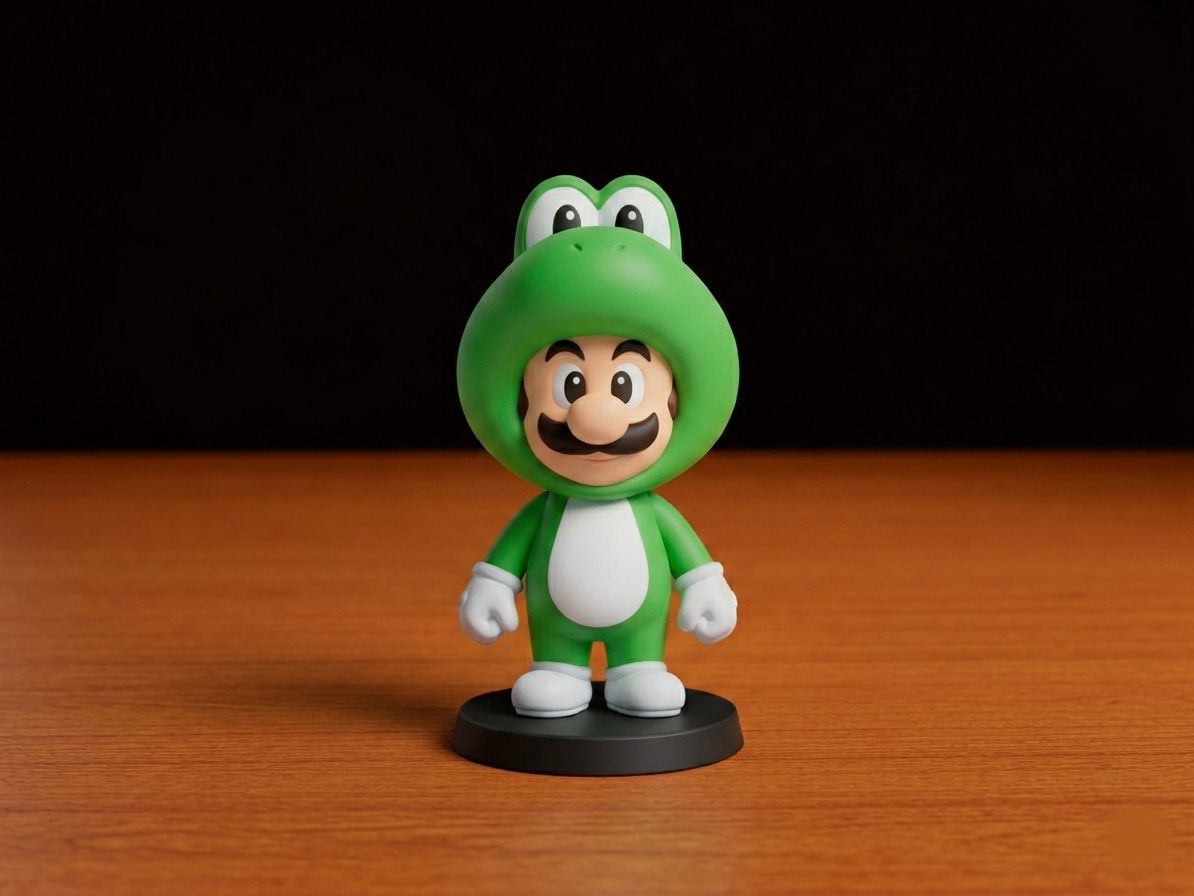 Mario con traje de Yoshi