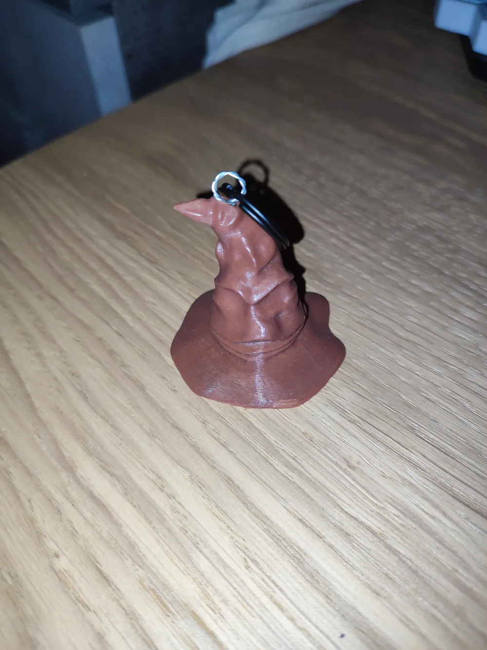 Sorting Hat Keychain - Harry Potter - Free 3D Print Model - MakerWorld