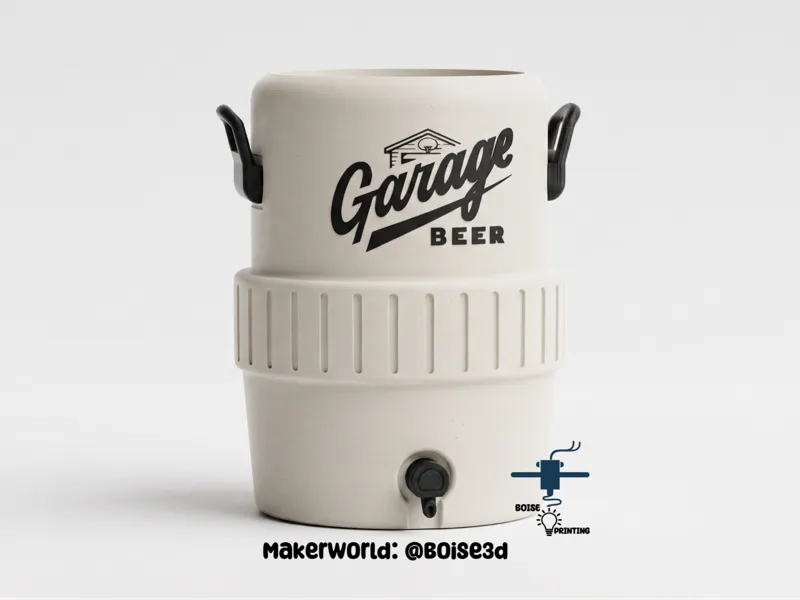 Garage Beer – Igloo Cooler Koozie