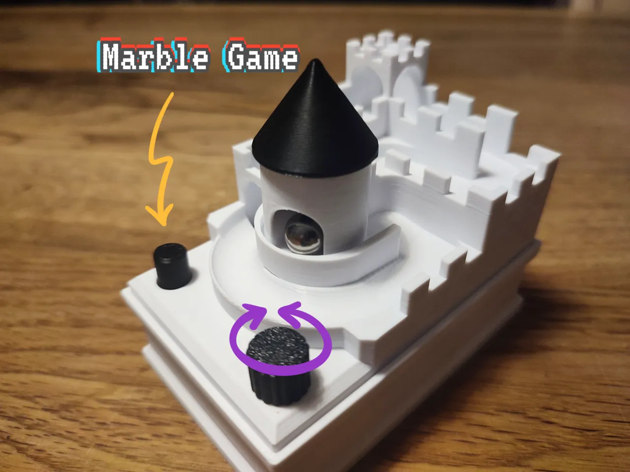 Marble Castle - Desk Fidget Toy view 4