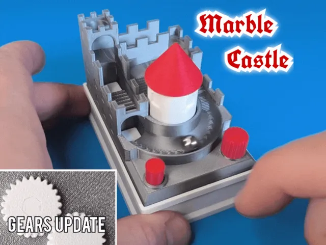 Marble Castle - Desk Fidget Toy