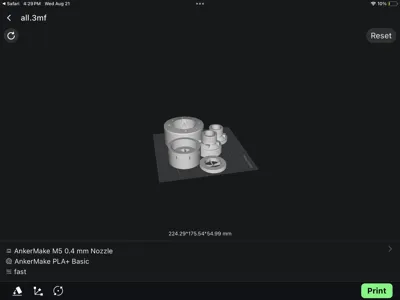 Gas mask filter 