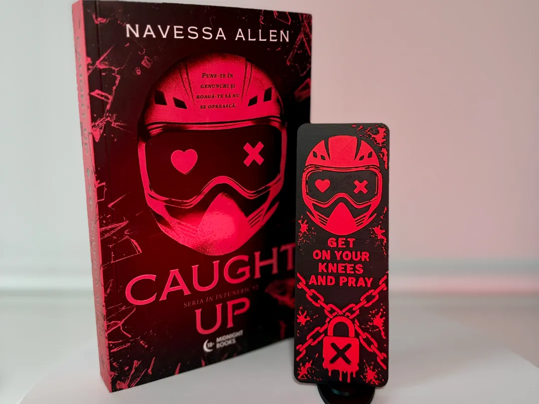 Caught Up Book Mark - Free 3D Print Model - MakerWorld