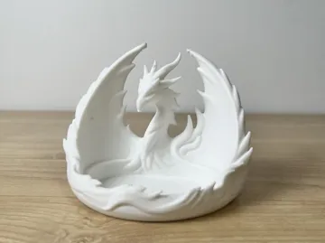 Modelo para impresión 3D: 凤凰收纳盘 — vista de referencia 5