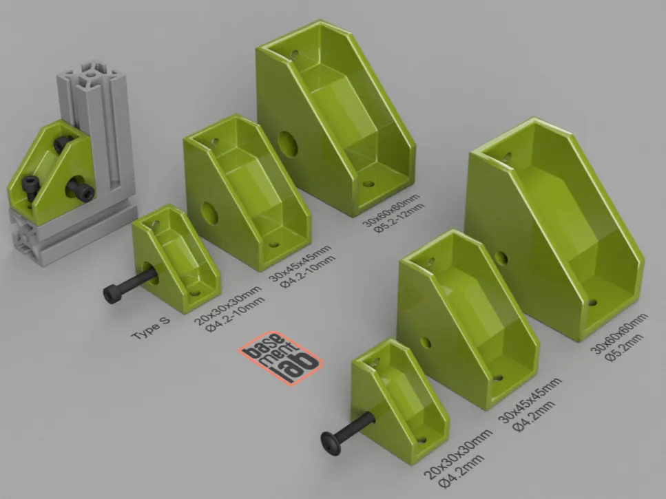 Sturdy Supported Corner Bracket 3 Axis - Free 3D Print Model - MakerWorld