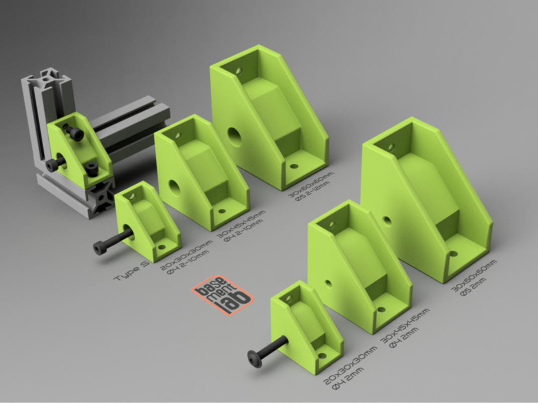 Corner Bracket 3 Axis  - Sturdy