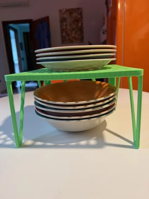 Kitchen Organizer - Stackable Shelf Organizer - Free 3D Print Model ...