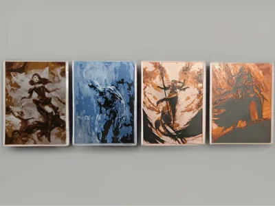 HueForge Commander Cards