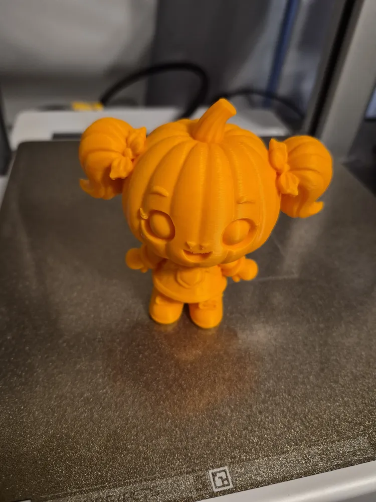 PUMPKIN GIRL - Free 3D Print Model - MakerWorld