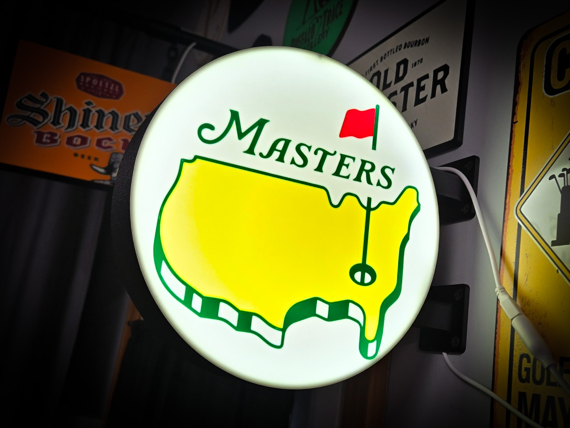 MASTERS ~ 2-Sided Round Lightbox