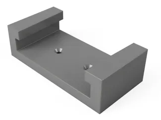 Minimalist Wall-Mounted Ski Holder (Pair)