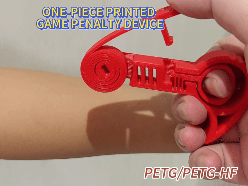 Miniatura 1 do modelo 3D 一体打印游戏惩罚器