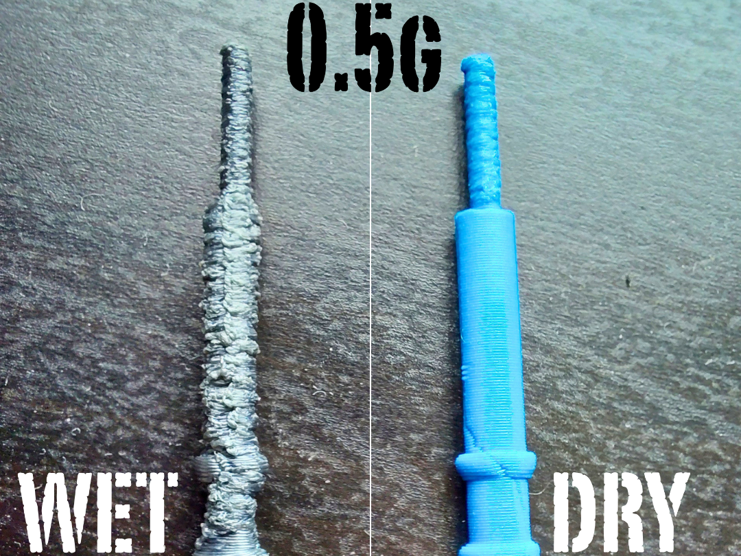 wet filament test (know when to dry) - 1