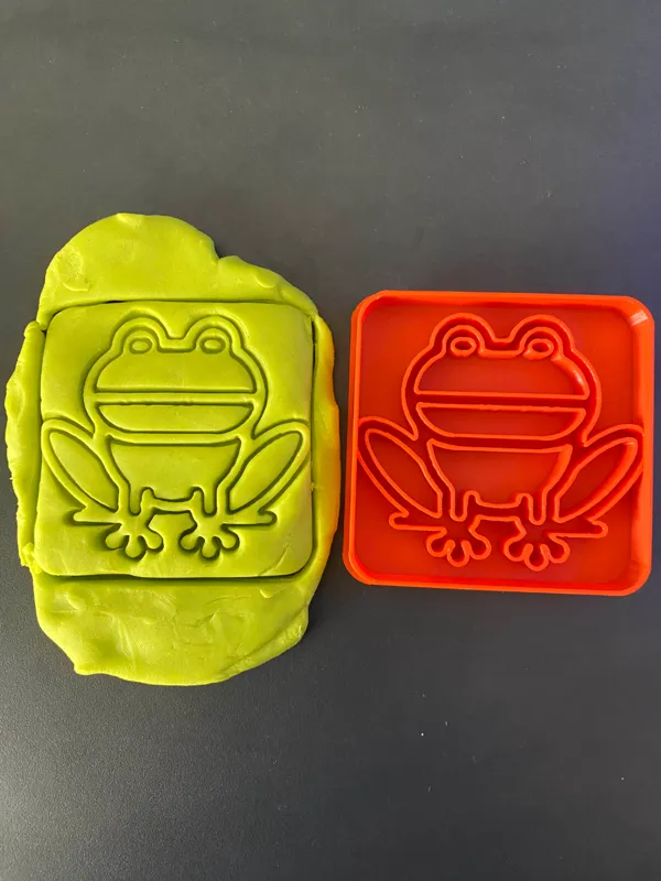 Emporte-pièce grenouille