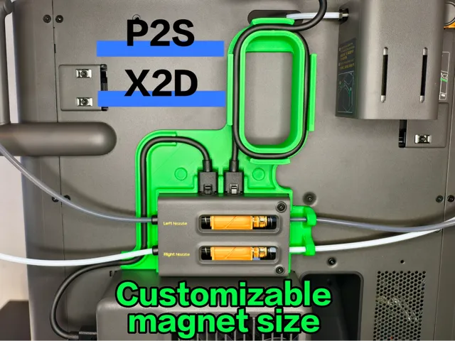 X2D / P2S Exhaust fan + AMS Cable Management