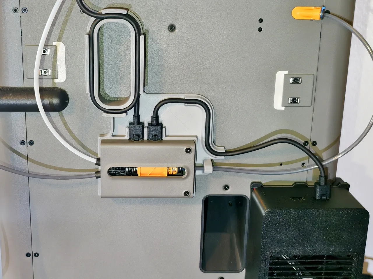 X2D / P2S Exhaust fan + AMS Cable Management view 4