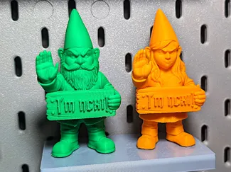 Magnetic Print Request Gnomes for Bambu Lab A1