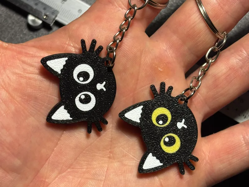Cat keychain