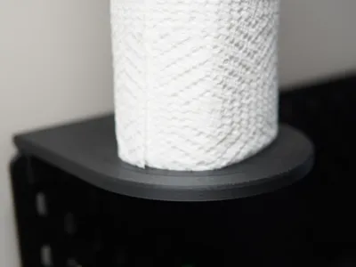 Skadis Top Mount Paper Towel & Tissue Holder