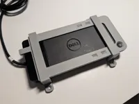 Frame and brackets on separate plates