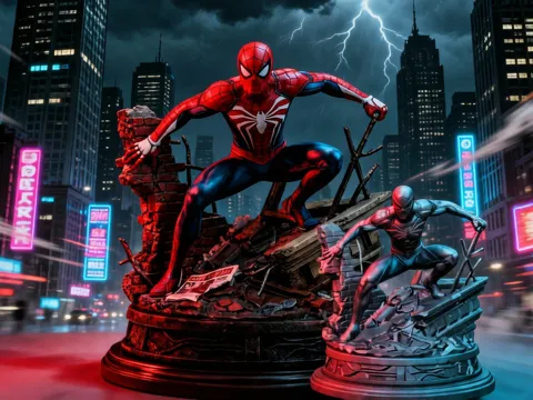 Tapa o cubierta: SPIDERMAN — referencia de MakerWorld