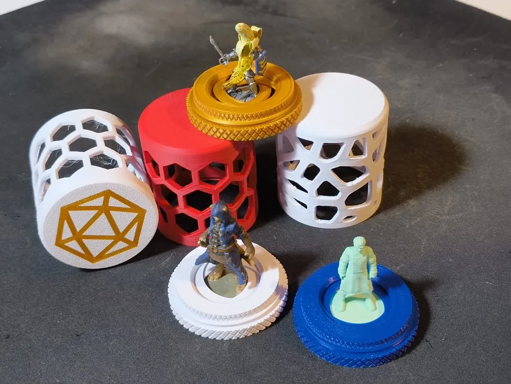 Iris Miniature Box Dnd - TTRPG - Free 3D Print Model - MakerWorld