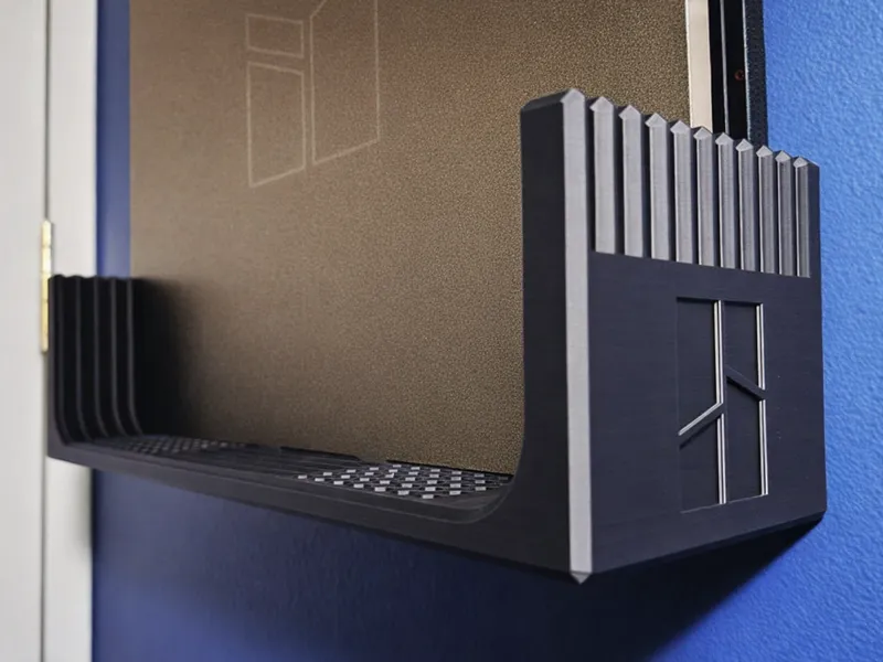 Parametric Wall / Peg Board Build Plate Holder